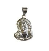 PINGENTE CRISTO FOLHEADO A PRATA 950 PPI01175