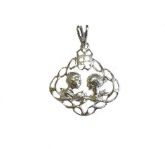 PINGENTE PAR ROMANTICO Folheado a PRATA 950 PPI0180